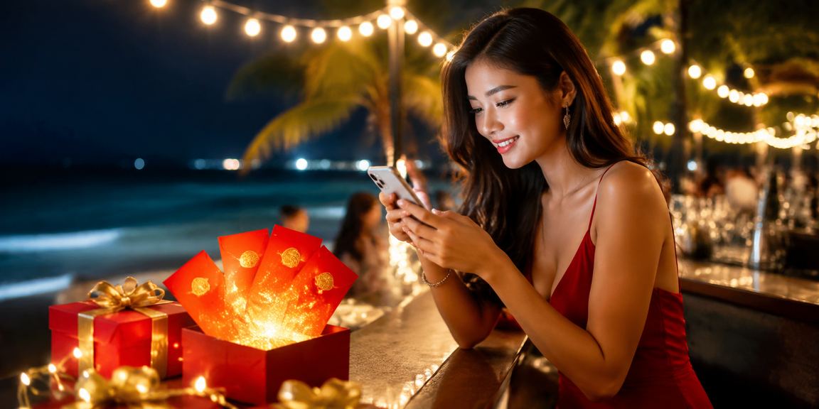 Phong bì đỏ may mắn tại bãi biển Phú Quốc – ưu đãi thưởng cược thể thao